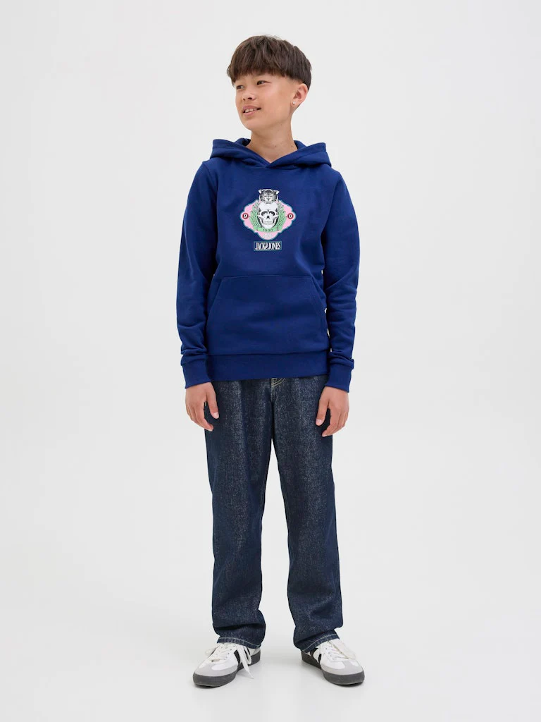 Jack and Jones junior farkut, JJICHRIS JJORIGINAL 492 JNR Sininen, Indigo