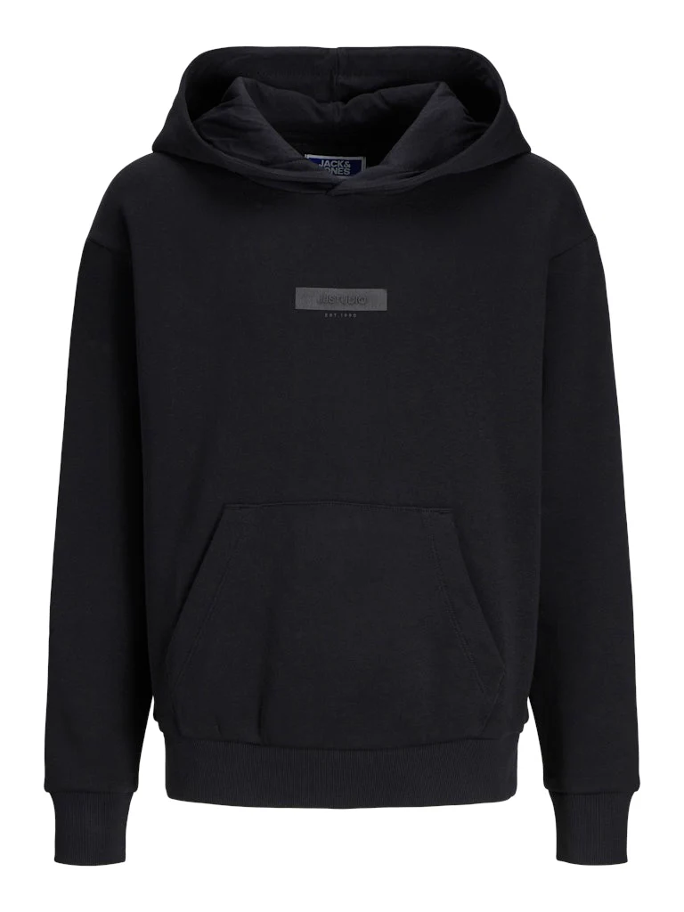 Jack and Jones Junior Lasten Huppari, JJTAKA SWEAT HOOD Musta