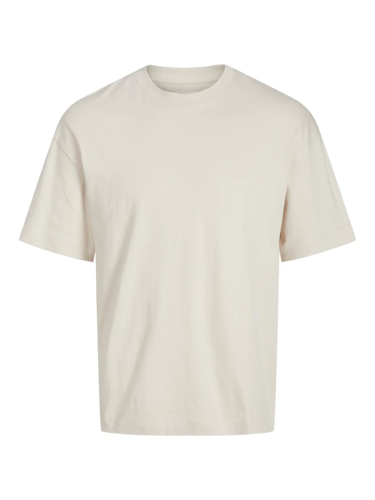 Jack and Jones junior t-paita, JJEURBAN EDGE TEE SS O-NECK NOOS JNR Beige - Image 3