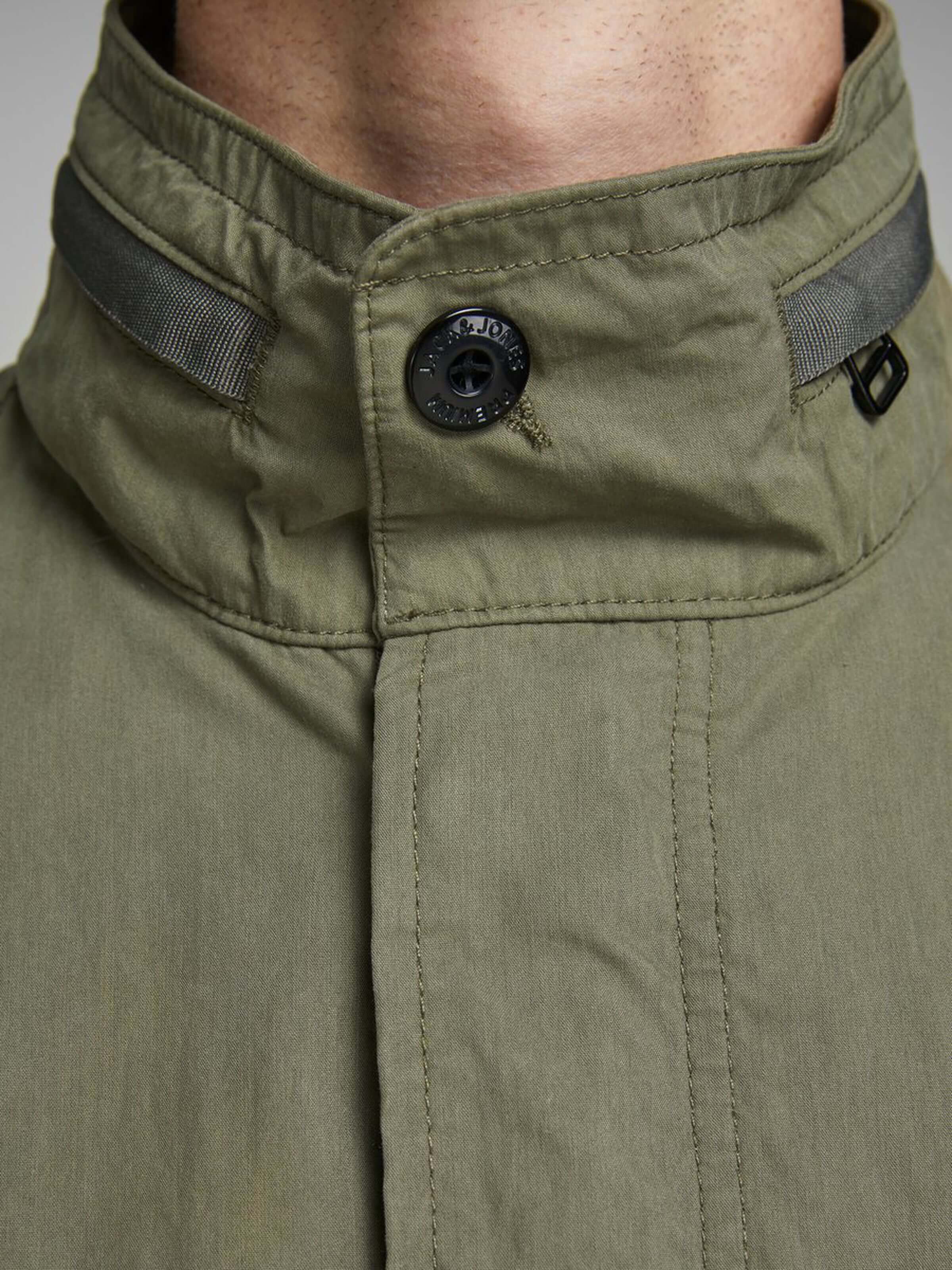 Jack and Jones Miesten Takki, Lee Field Jacket Armeijanvihreä - Image 3