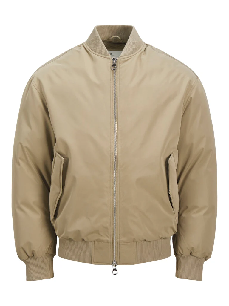 Jack and Jones miesten bombertakki, JCOKINETIC SOFT UTILITY BOMBER LN Honey Gold - Image 3