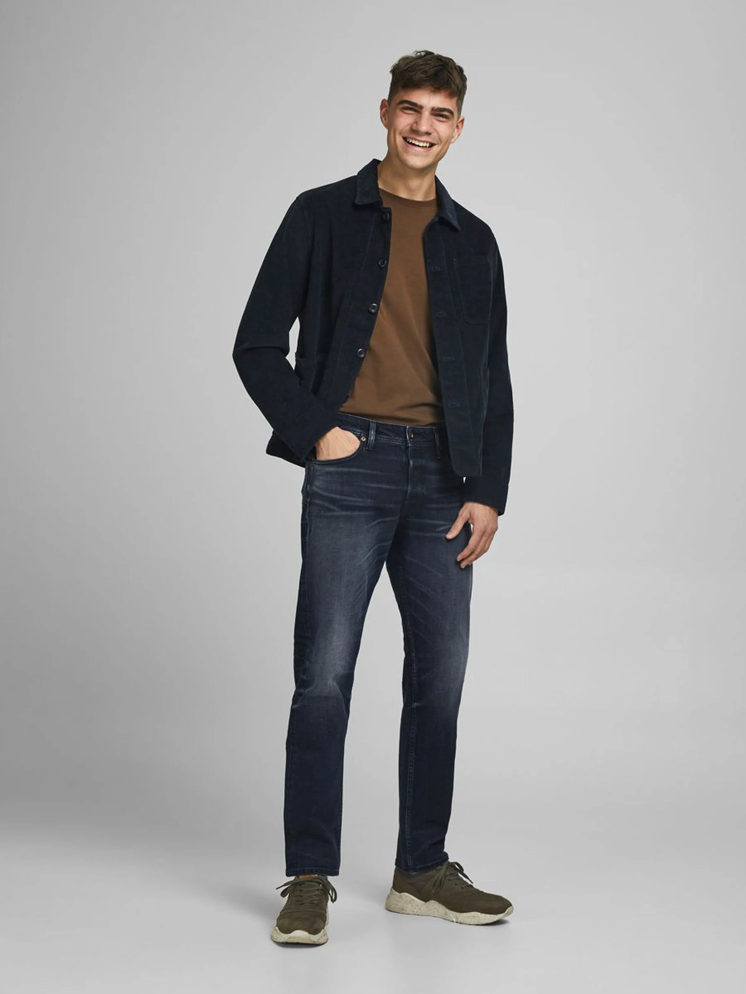 Jack and Jones, Miesten Farkut, Imike 511 JJoriginal Noos Tummansininen - Image 3