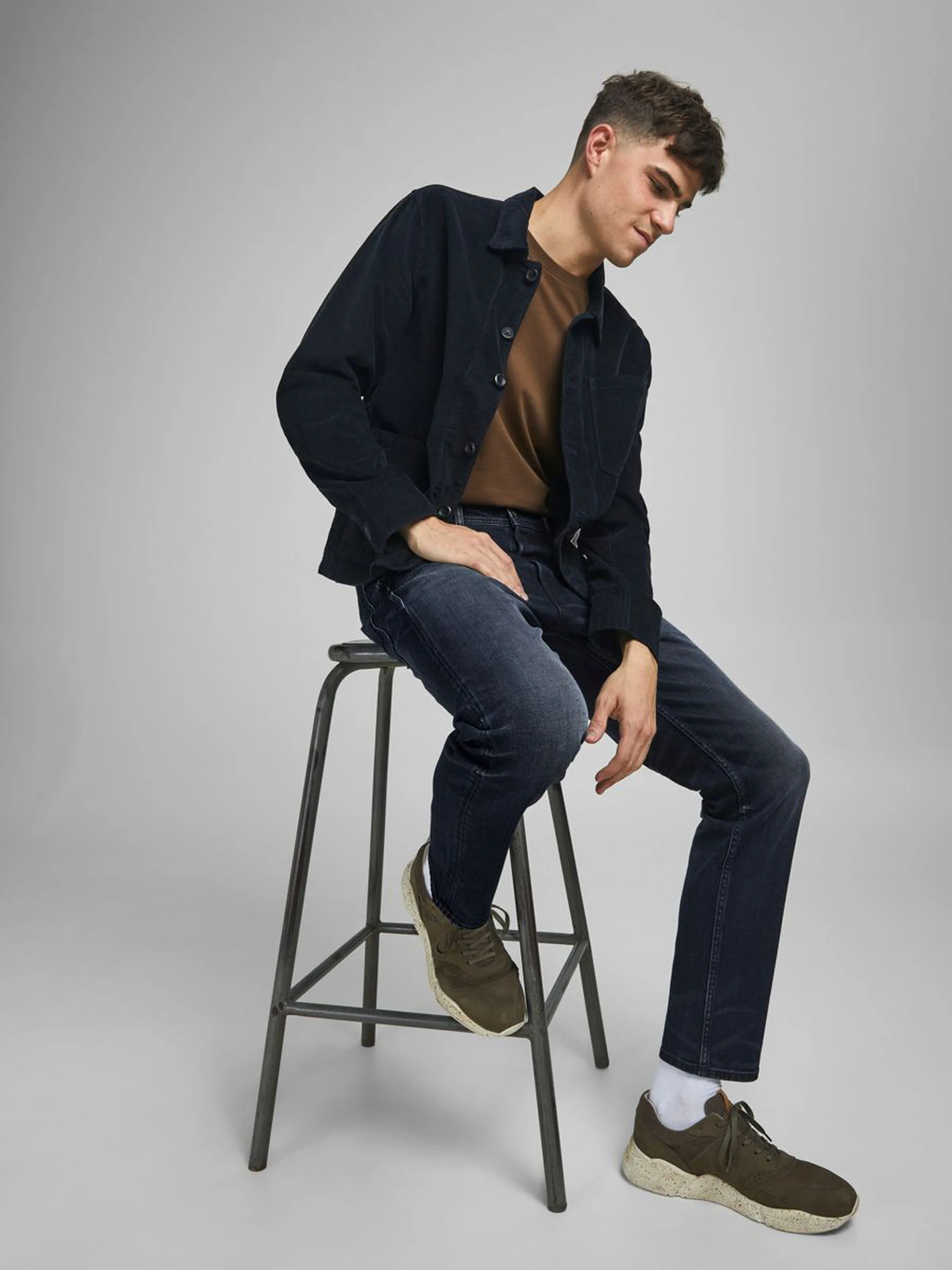 Jack and Jones, Miesten Farkut, Imike 511 JJoriginal Noos Tummansininen - Image 4