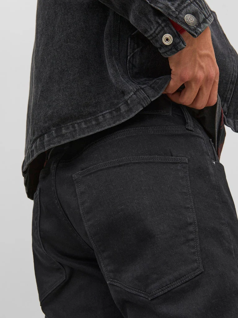 Jack and Jones miesten farkut, JJICLARK JJEVAN GE 598  Black - Image 5