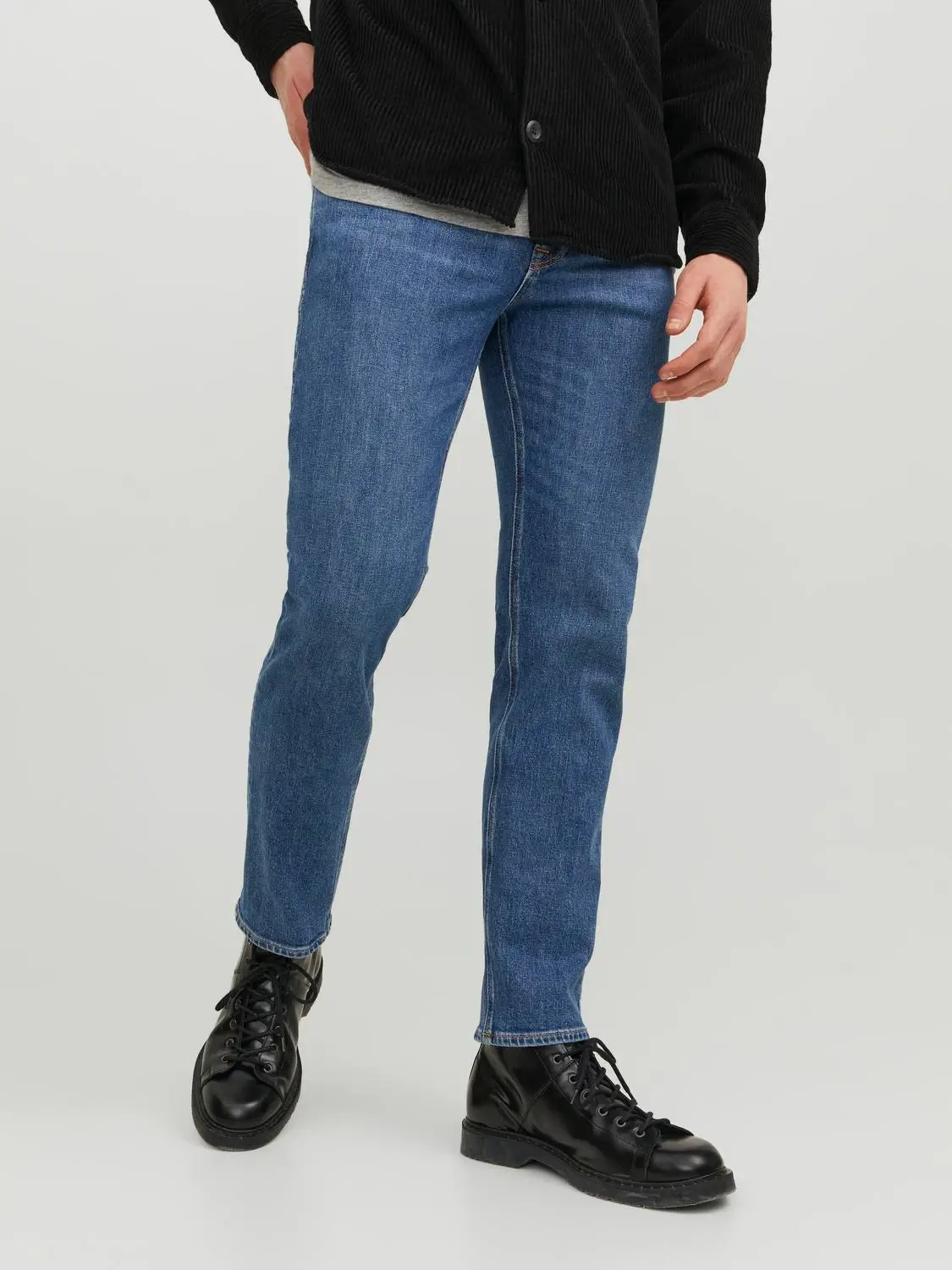 Jack and Jones miesten farkut, JJICLARK JJORIGINAL AM 379 Blue Denim