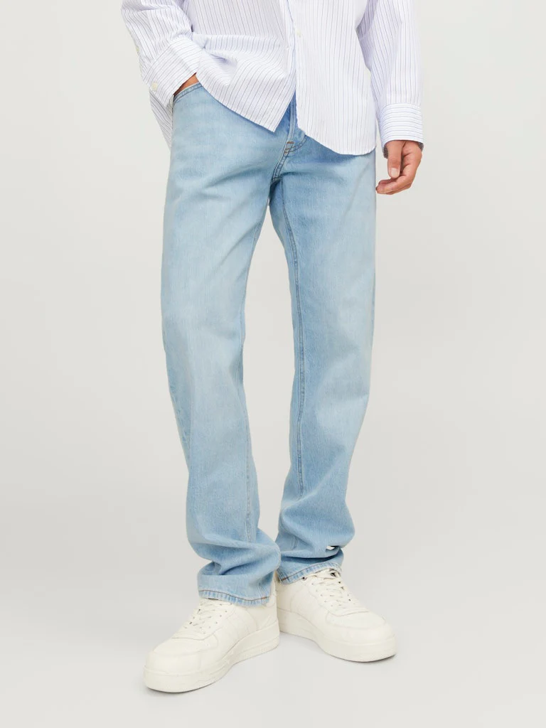 Jack and Jones miesten farkut, JJIMIKE JJORIGINAL SBD 516 Blue Denim - Image 3