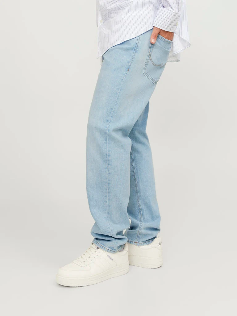 Jack and Jones miesten farkut, JJIMIKE JJORIGINAL SBD 516 Blue Denim - Image 6