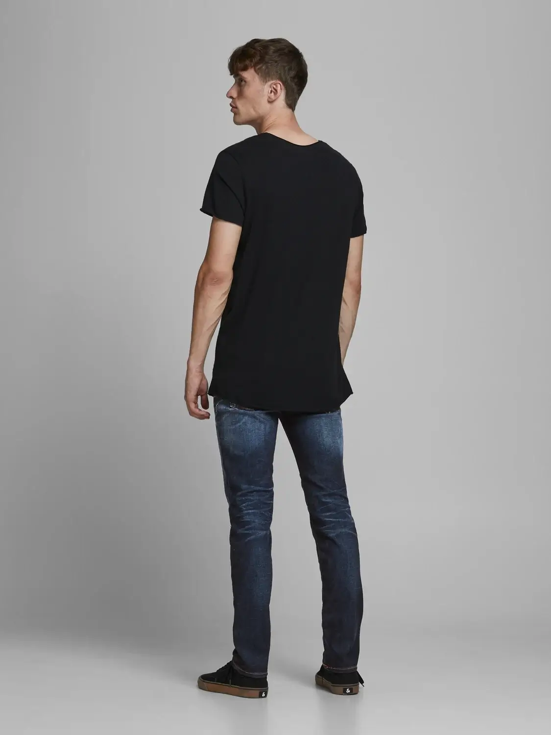 Jack and Jones Miesten Farkut, JJITIM JJORIGINAL JOS 719 NOOS Blue Denim - Image 3