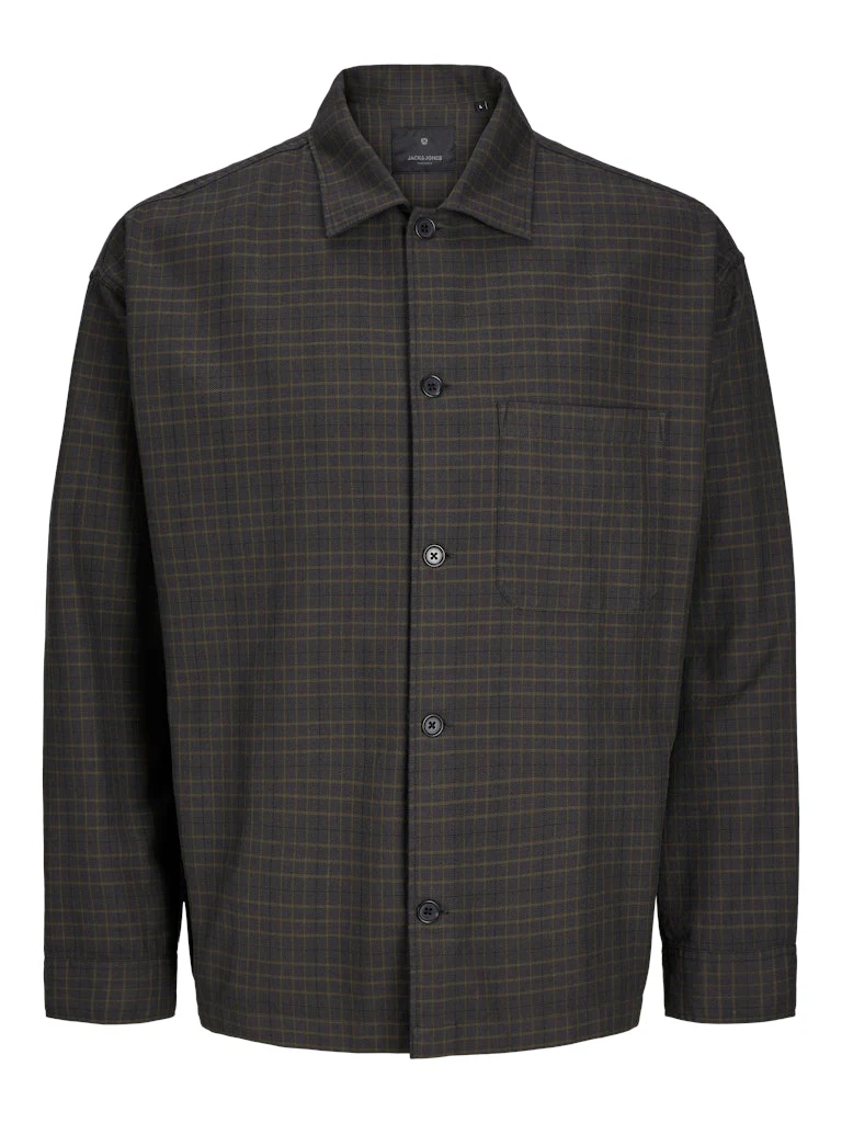 Jack and Jones miesten paita, JPRBLAMADISON L/S OVERSHIRT BF Peat - Image 4