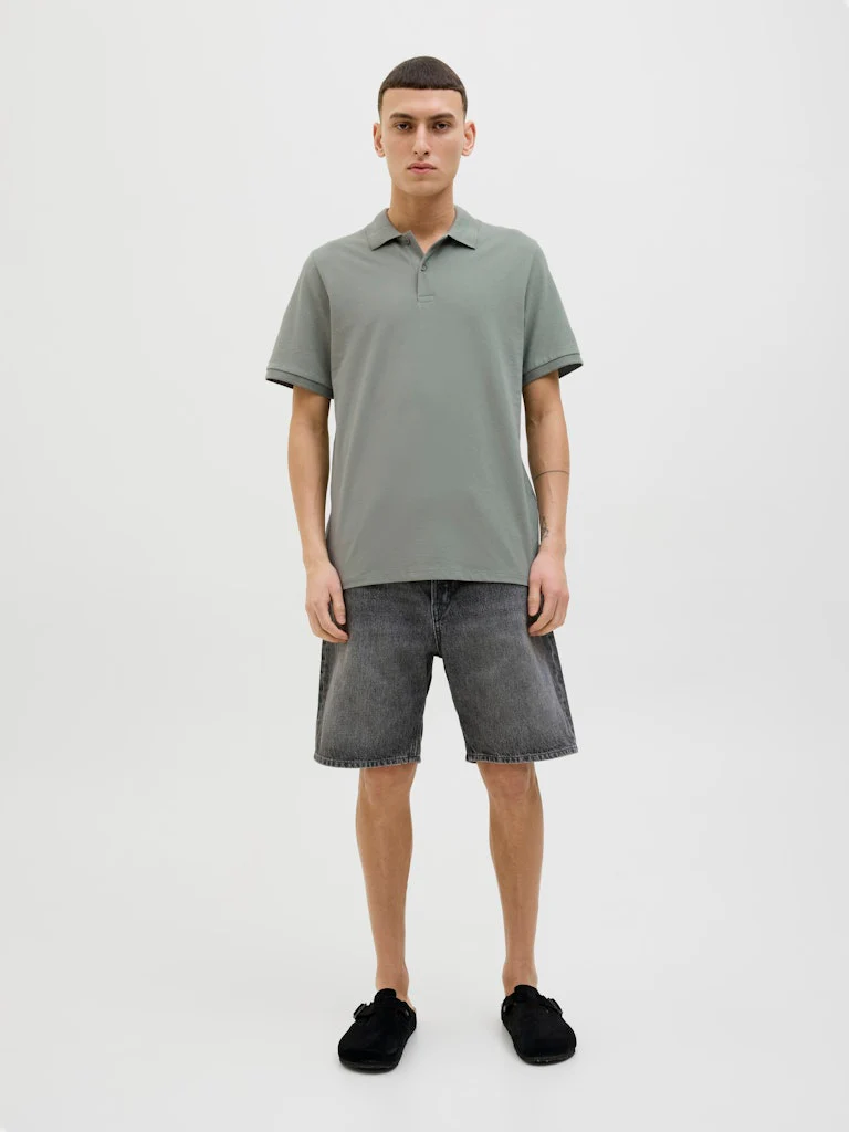 Jack and Jones miesten pikeepaita, JJKANE POLO SS Agave Green - Image 3