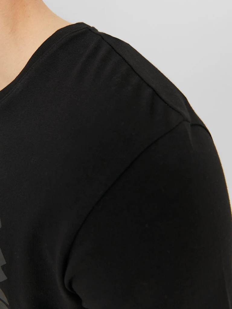 Jack and Jones Miesten T-Paita, JJECORP LOGO TEE SS O-NECK NOOS Black - Image 3