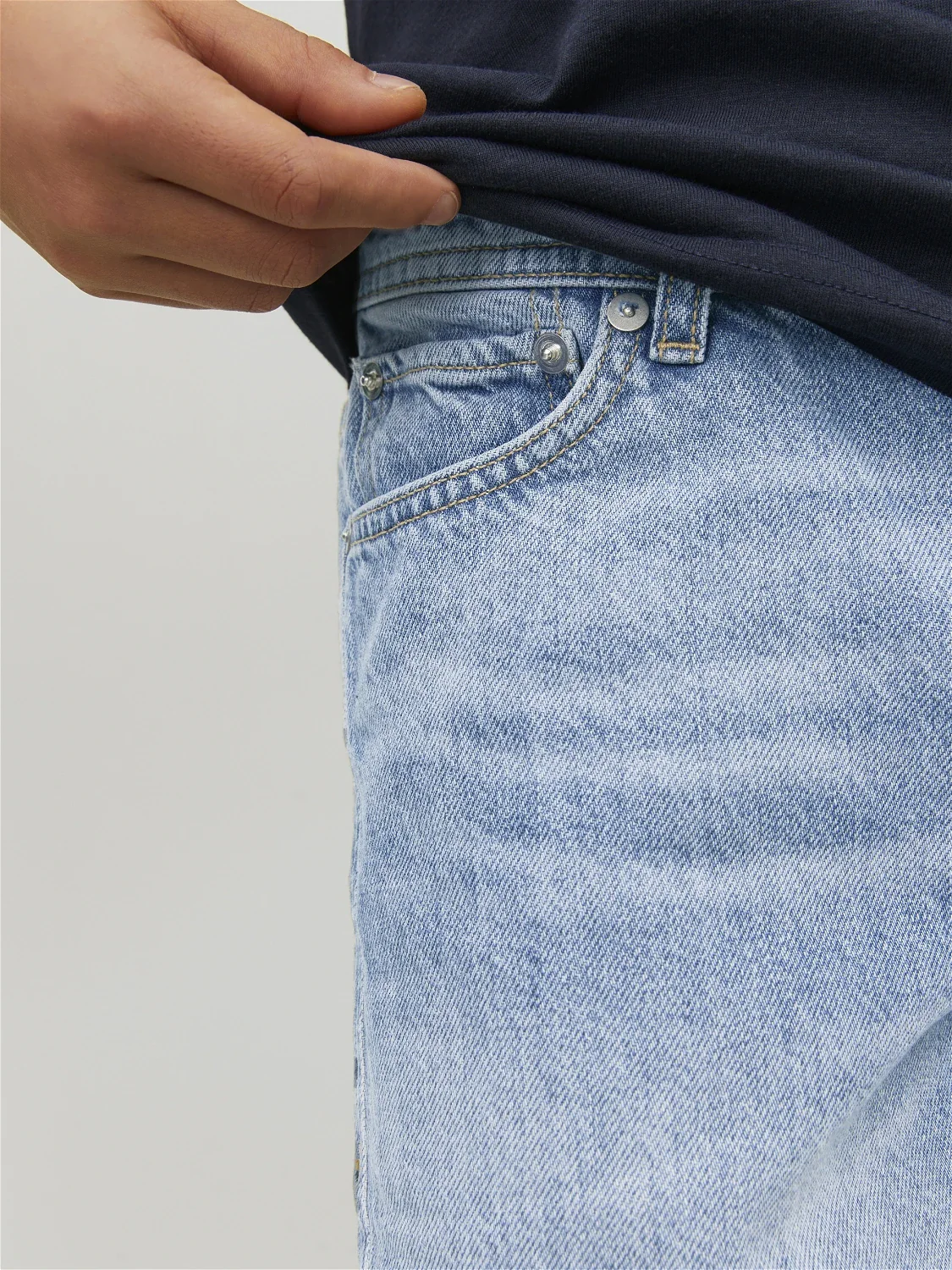 Jack & Jones Junior Lasten Farkut, JJICHRIS JJORIGINAL 920 NOOS Indigo - Image 3