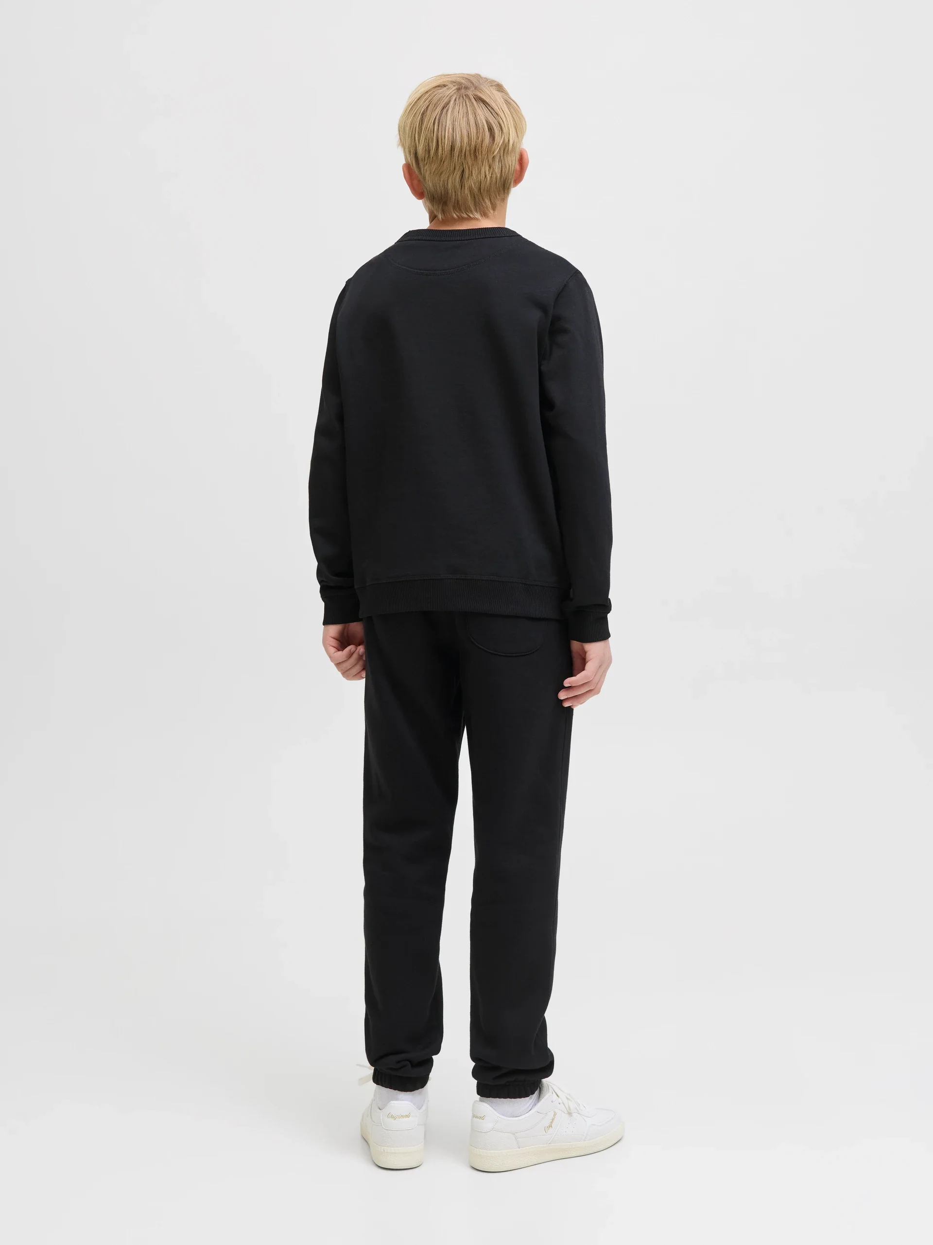 JACK&JONES JUNIOR lasten housut, JPSTKANE URBAN EDGE SWEAT PANTS JNR Musta - Image 4