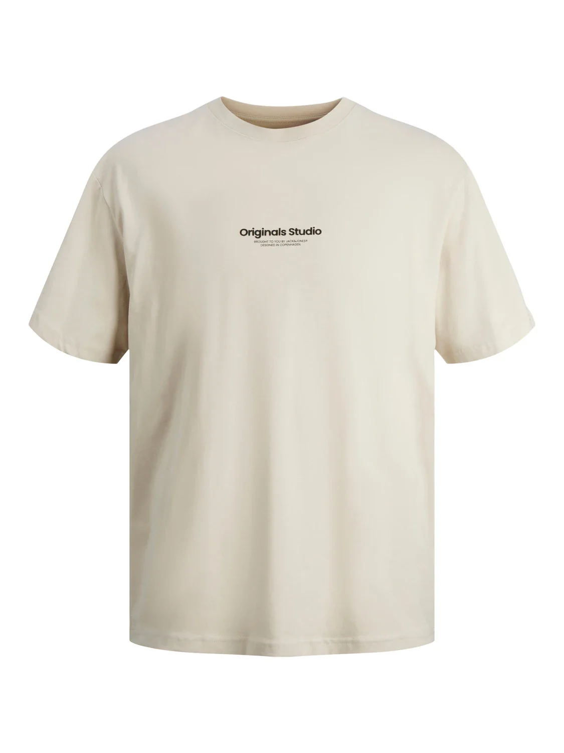 JACK&JONES JUNIOR lasten t-paita, JORVESTERBRO TEE SS CREW NECK Beige - Image 3
