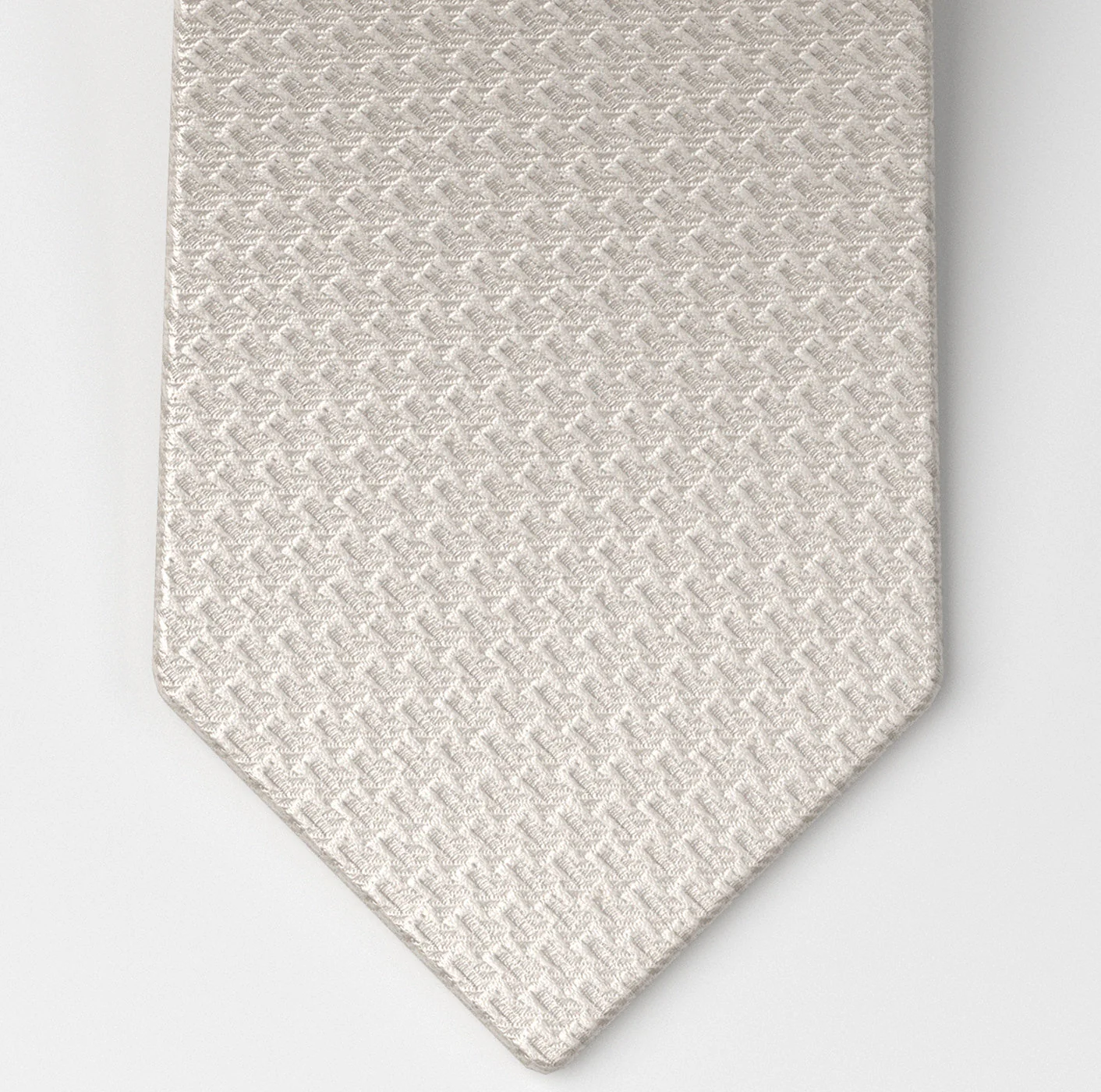Olymp solmio Jacquard Tie, samppanja - Image 2
