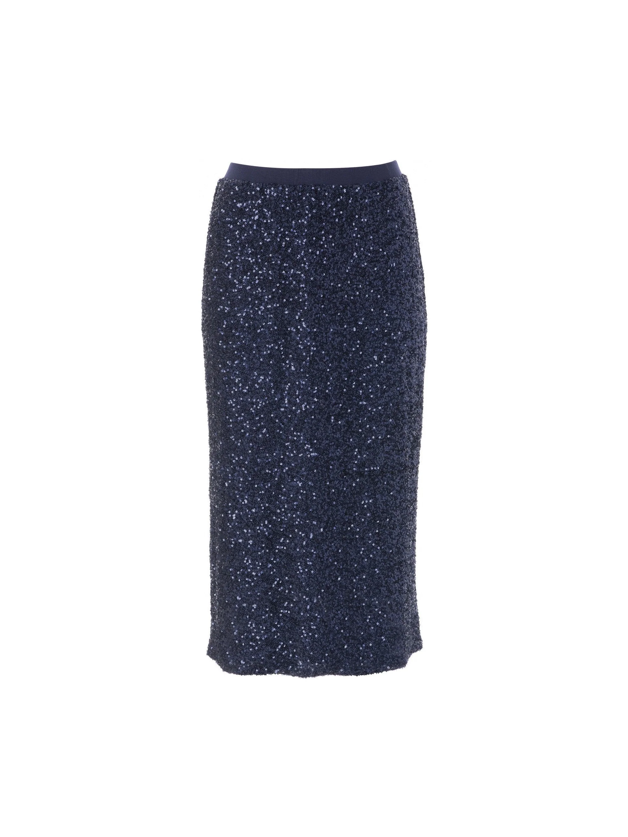 JCSOPHIE naisten hame, EVAN SKIRT Tummansininen