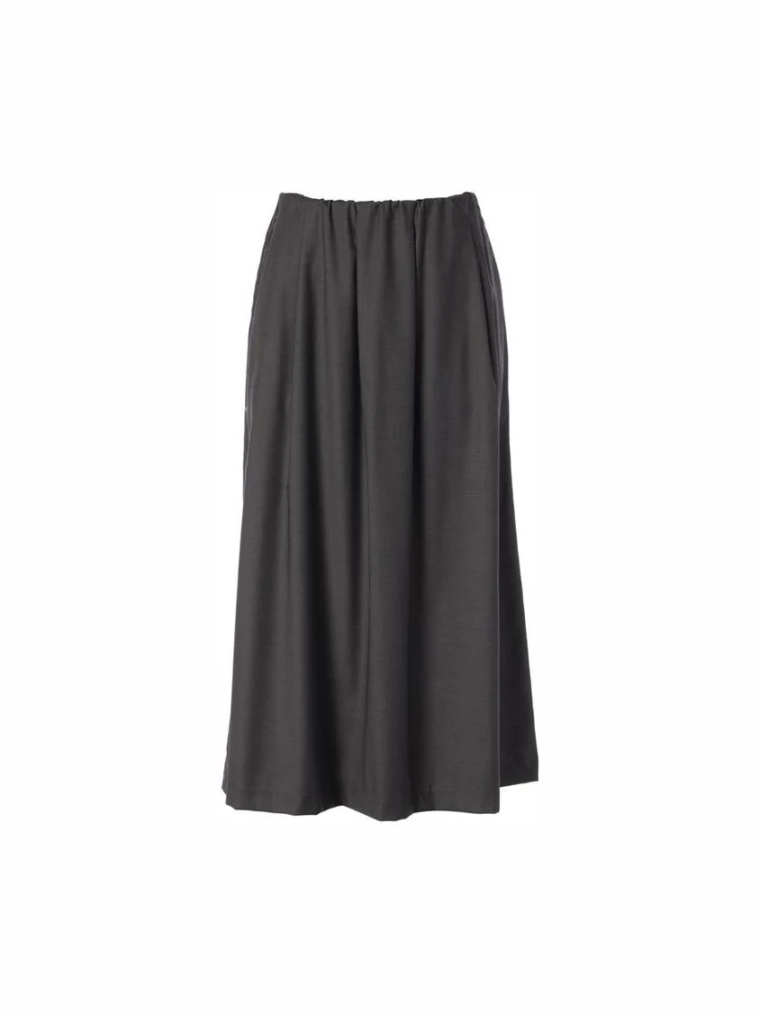 JcSophie naisten hame, JAKARTA SKIRT Tummanharmaa