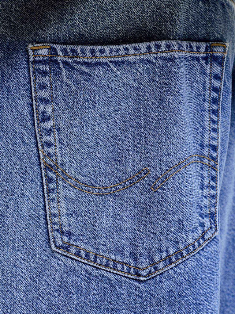 Jack and Jones miesten farkkushortsit JJIRON JJORIGINAL SHORTS SQ 730 SN, Blue Denim - Image 6