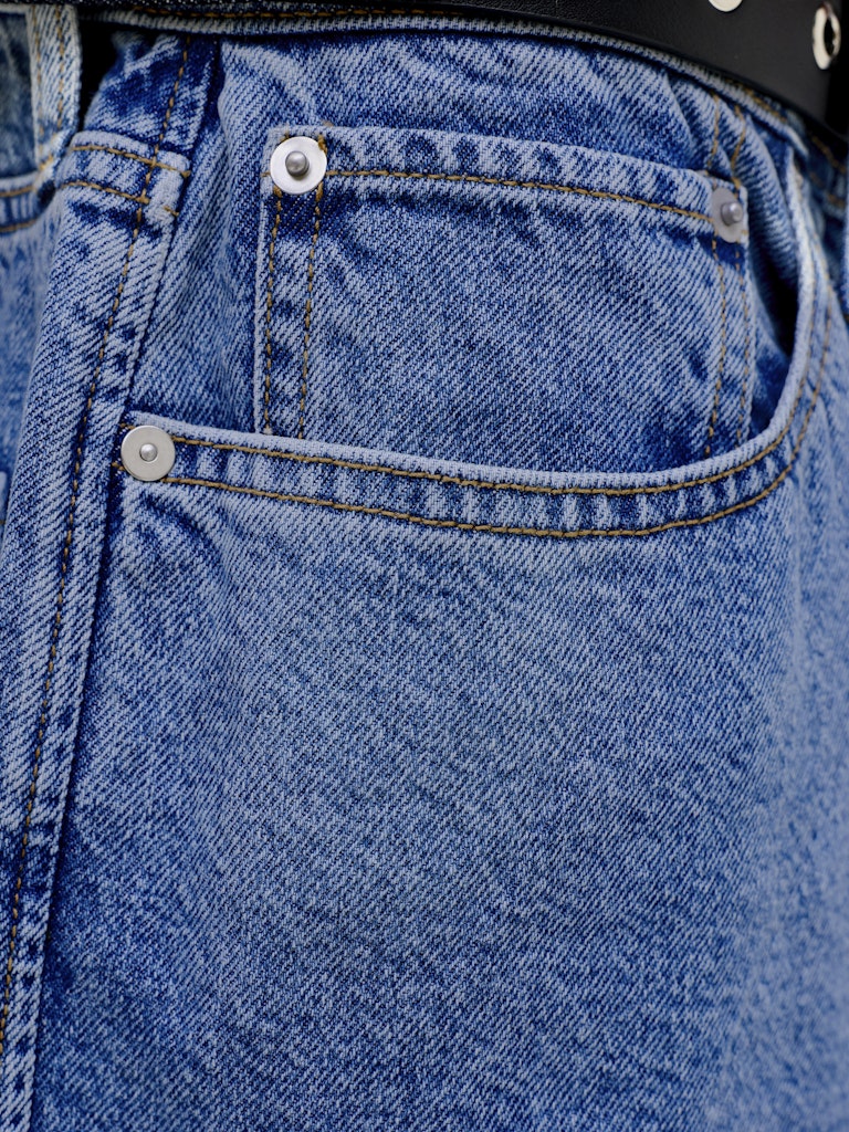 Jack and Jones miesten farkkushortsit JJIRON JJORIGINAL SHORTS SQ 730 SN, Blue Denim - Image 8