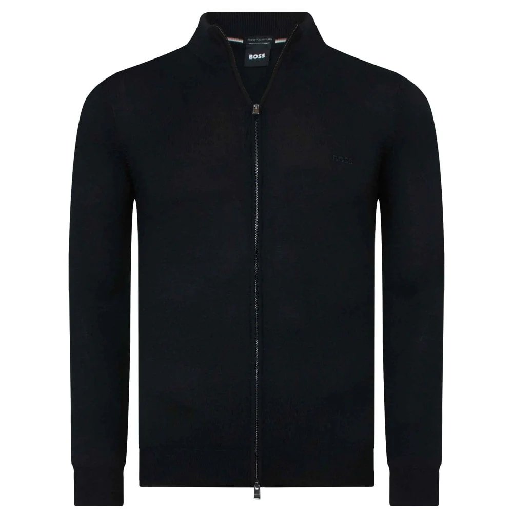 Hugo Boss miesten neuletakki K Balonso Knit, musta - Image 5