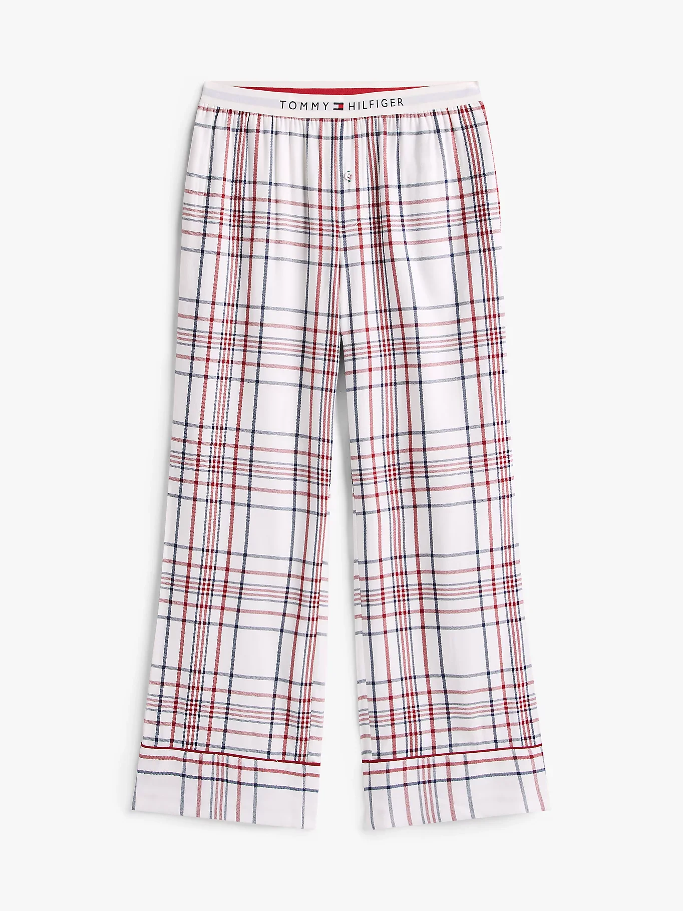 Tommy Hilfiger K-gift LS FLNL Shirt Set Slippers naisten pyjama, monivärinen kuosi - Image 6