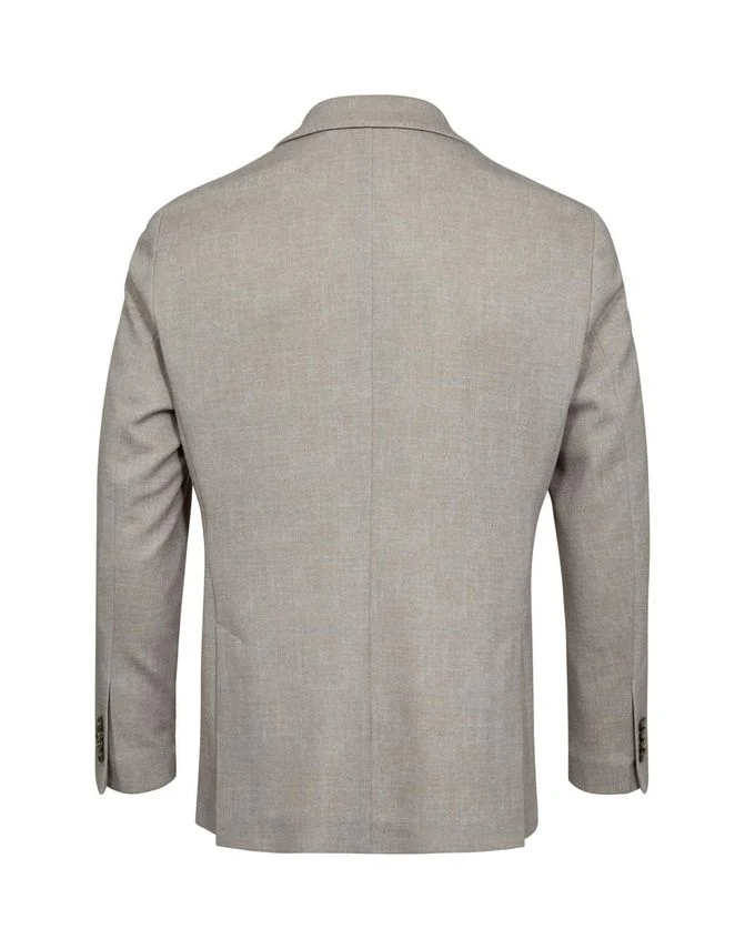 Gino marcello miesten bleiseri Jersey Stretch Blazer, beige - Image 2