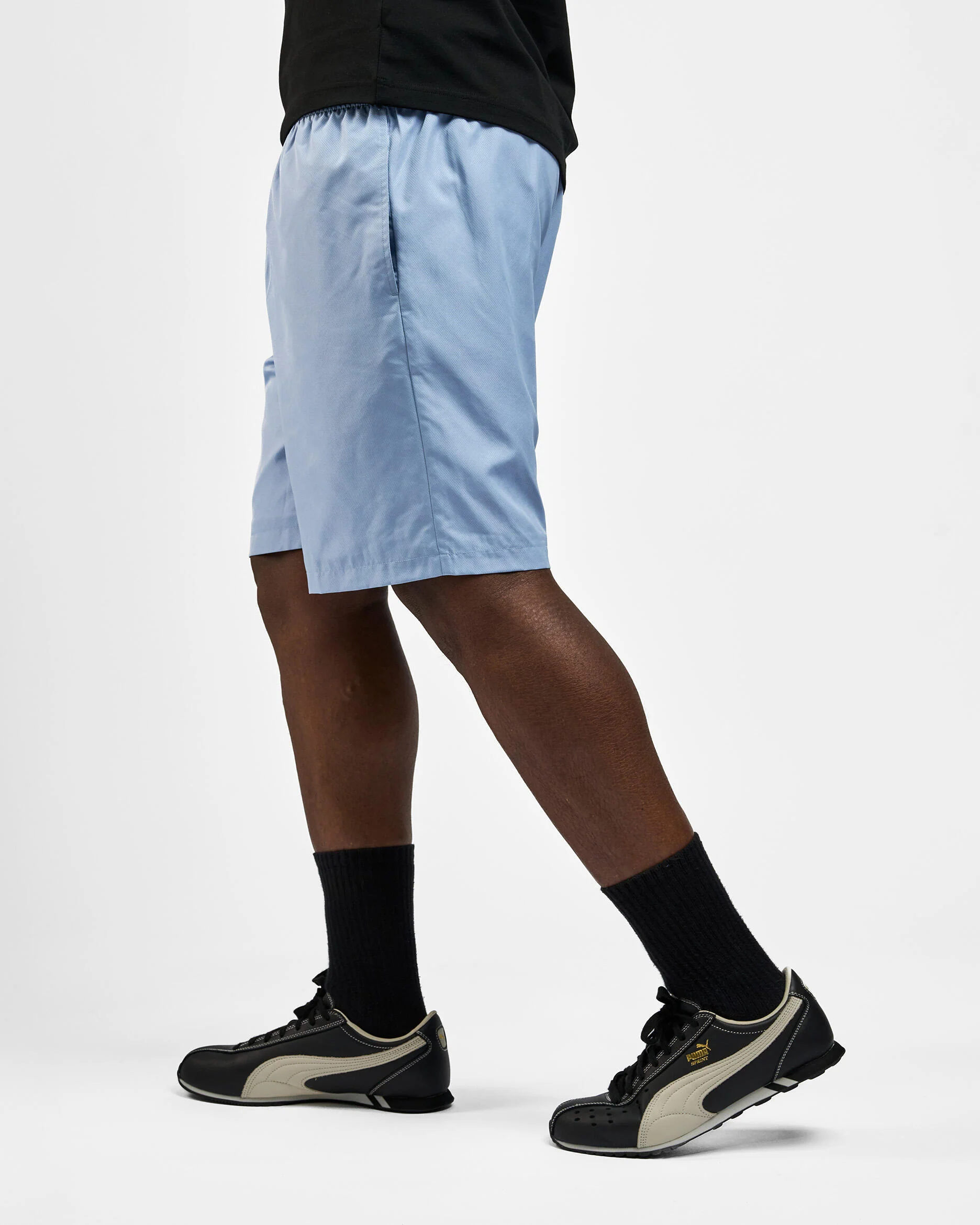 Lacoste miesten shortsit Light Weight Diamond Taffeta Shorts, vaaleansininen - Image 5