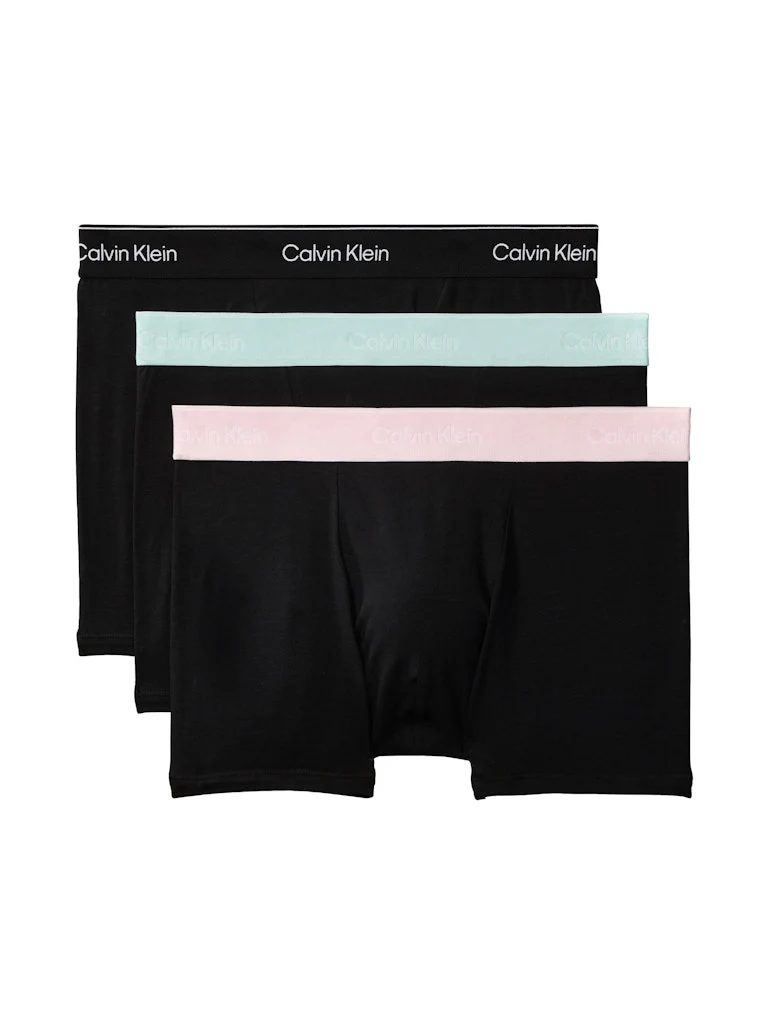 Calvin Klein miesten bokserit 3kpl K Relaxed Fit Trunk 3PK, musta - Image 2