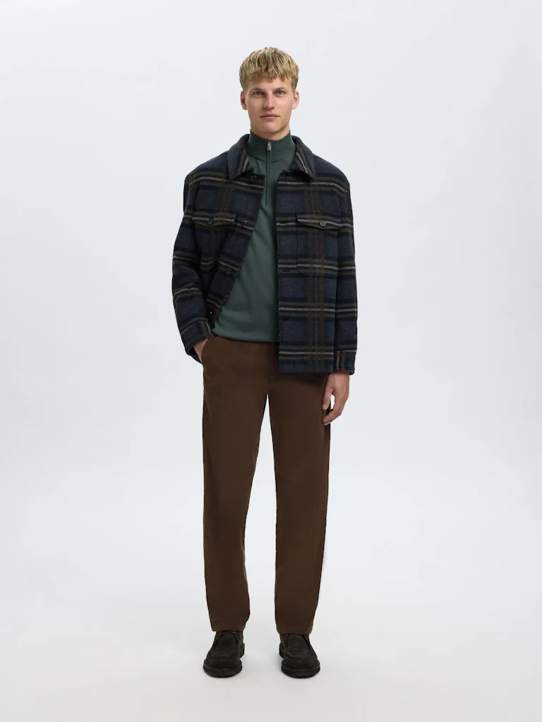Selected miesten vakosamettihousut K STRAIGHT MILES CORD PANT NOS, ruskea - Image 6
