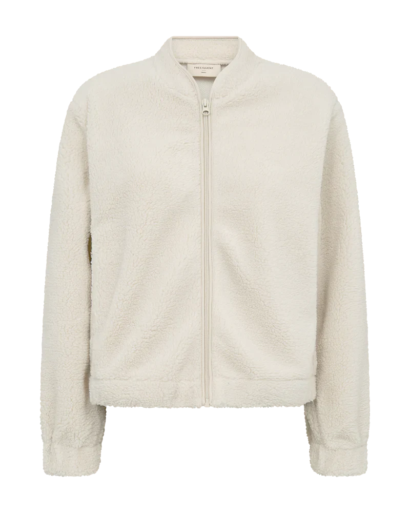 Freequent naisten takki K-TEDDY JACKET, hiekka - Image 2