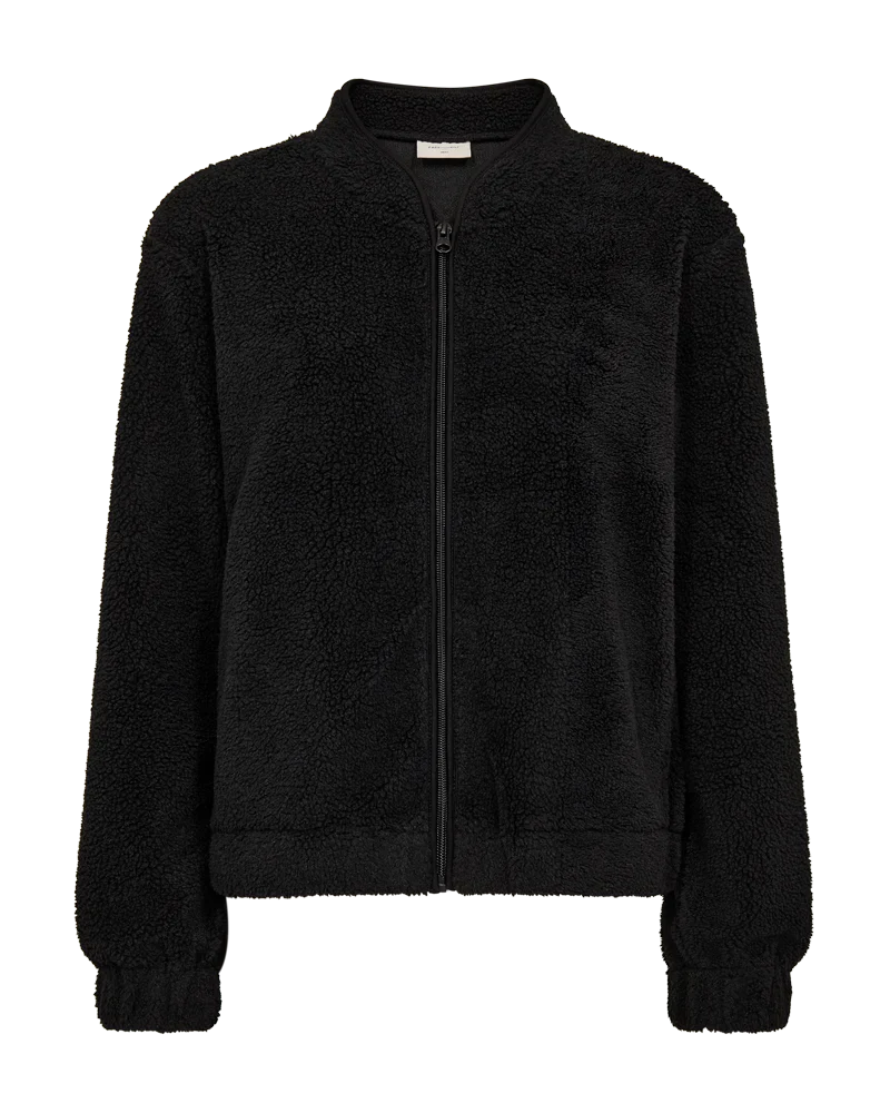 Freequent naisten takki K-TEDDY JACKET, musta - Image 3