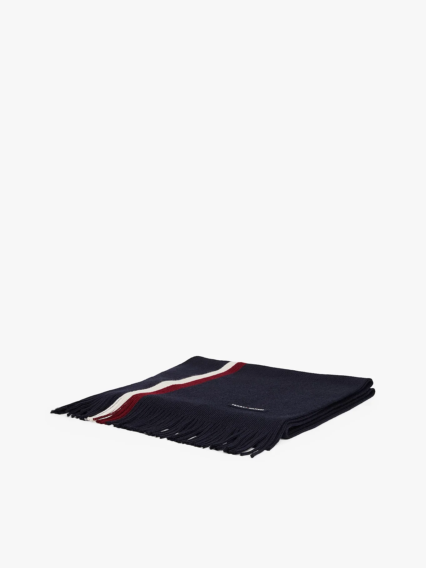 Tommy Hilfiger huivi K TH RWB RACHELLE SCARF, tummansininen - Image 4