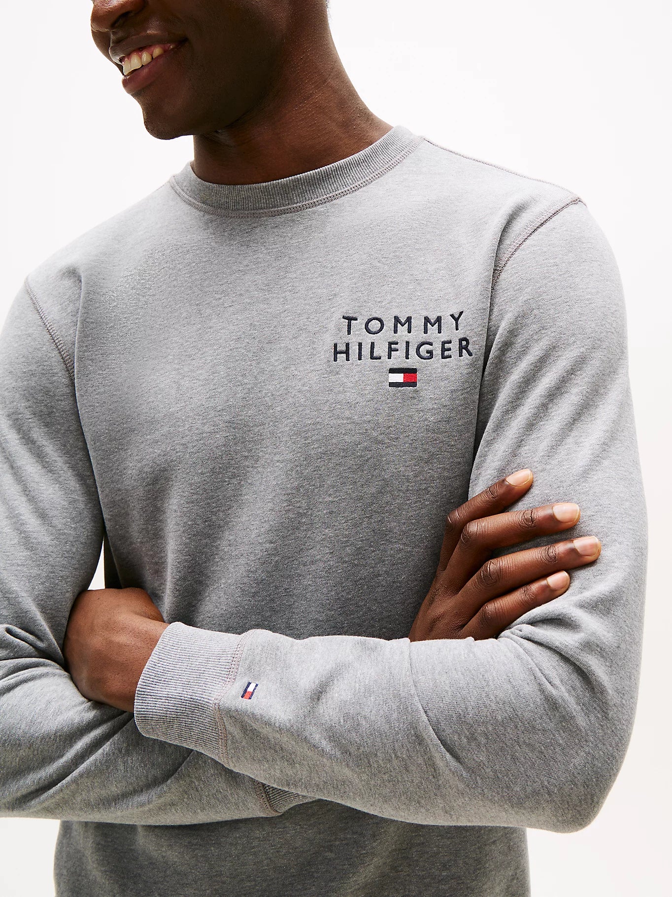 Tommy Hilfiger Miesten Collagepaita, K TRACK TOP HWK NOS KESKIHARMAA - Image 3