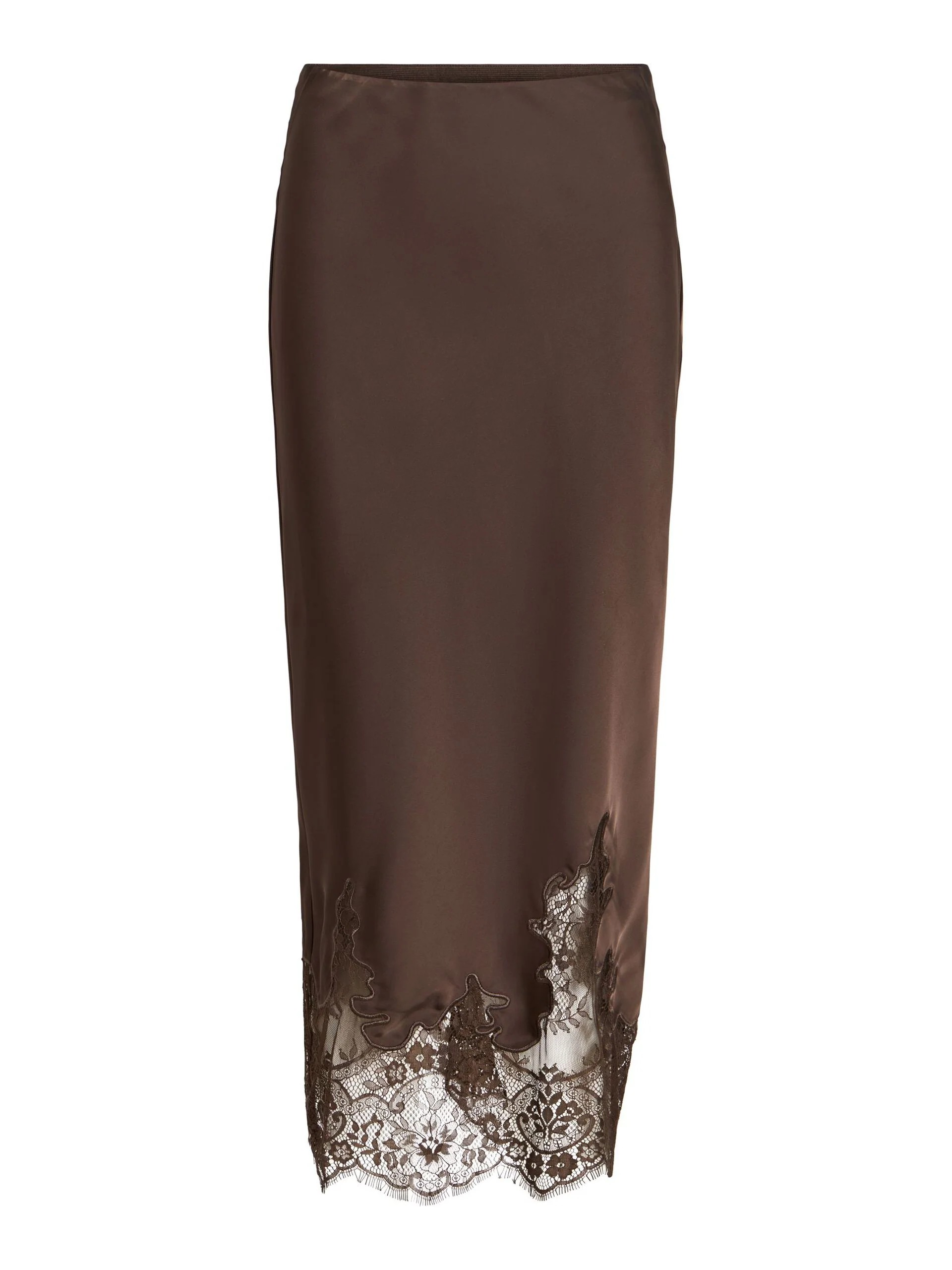 Vila hame Visabel Skirt, suklaanruskea - Image 3