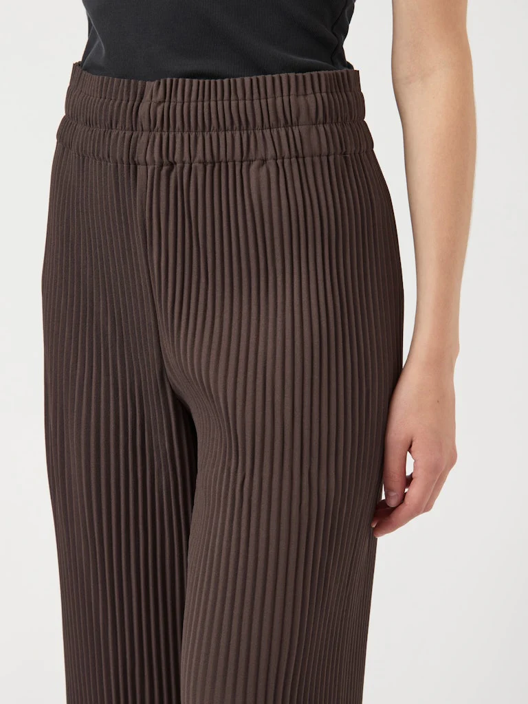 Y.A.S naisten housut K Yasalisa HW Pant S. Noos, Chocolate Brown - Image 6
