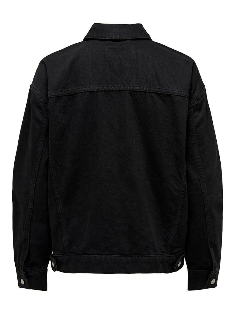 Only and Sons miesten farkkutakki Zach Box Pim Denim Jacket, musta - Image 2