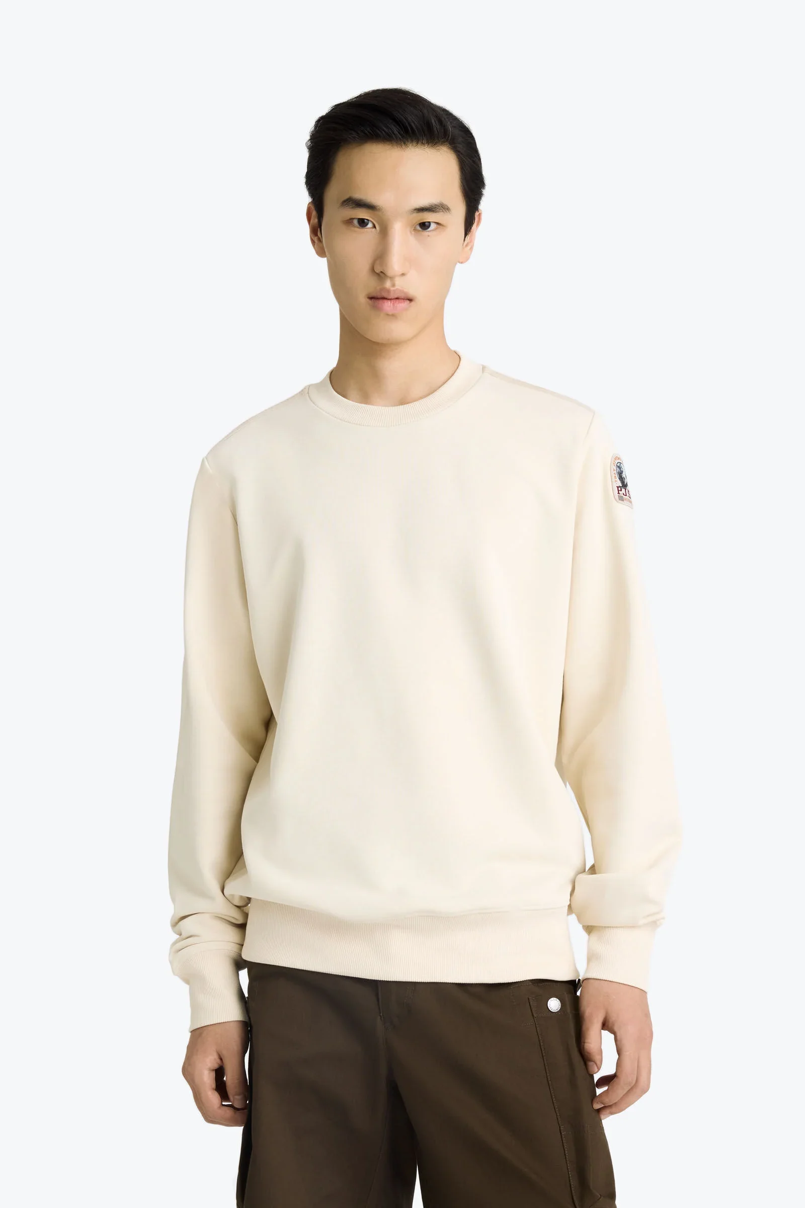 Parajumpers miesten collegepaita K2 M C-Neck Sweatshirt, kerma