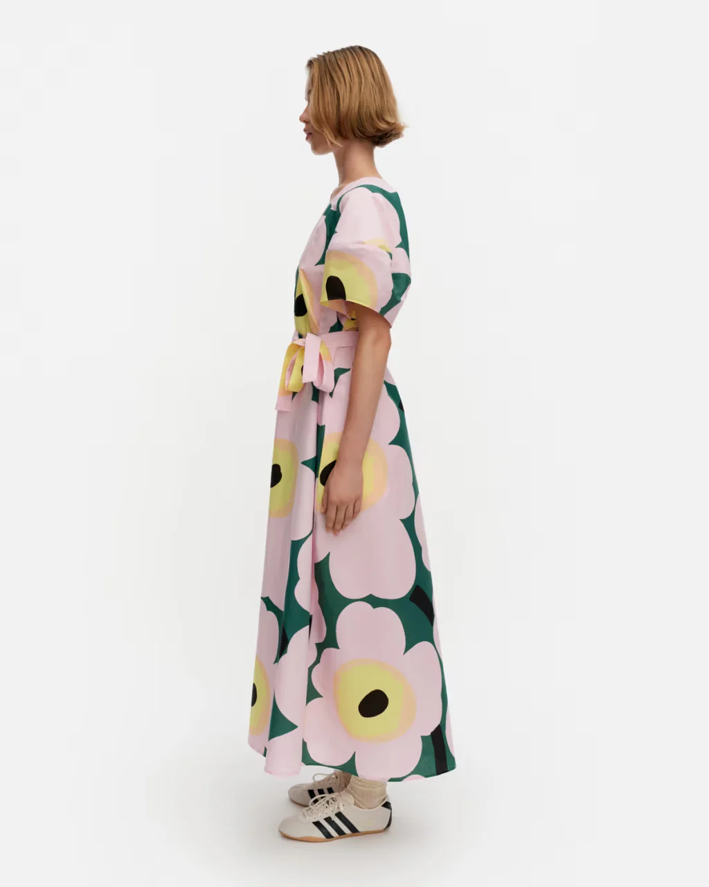 Marimekko mekko Kaffet Unikko, monivärinen kuosi - Image 3