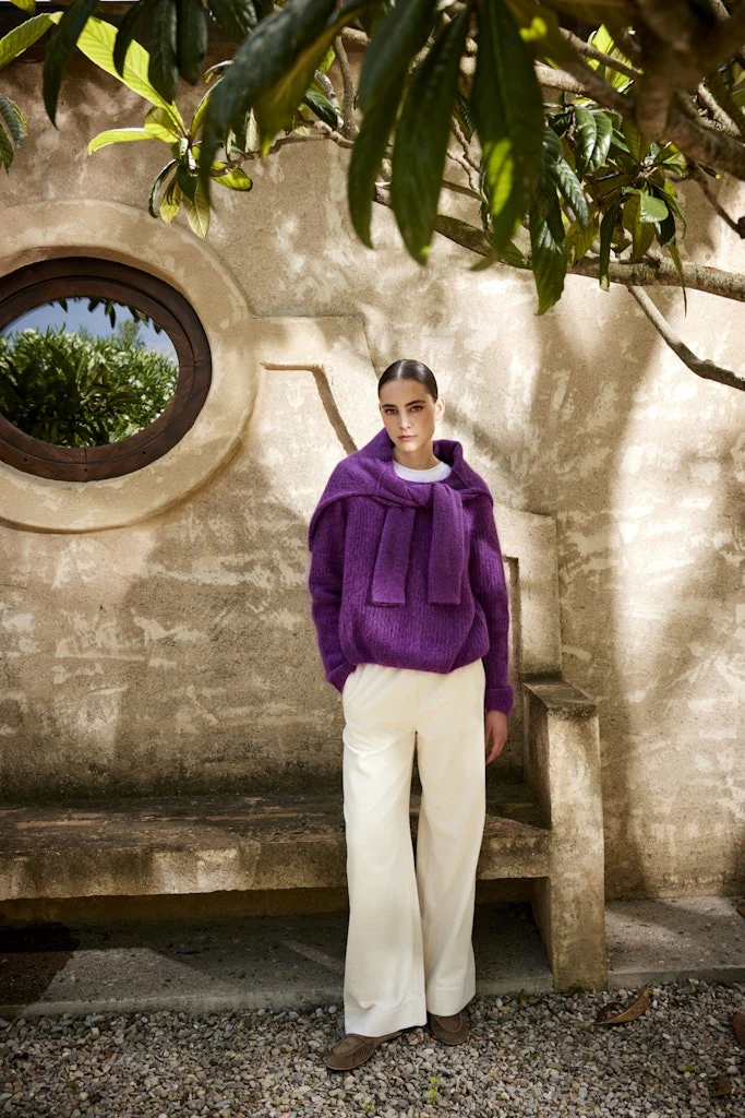 JcSophie naisten housut Kameron trousers, luonnonvalkoinen - Image 4
