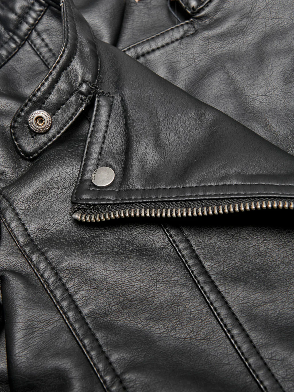 Kids Only keinonahkatakki, KONFREYA FAUX LEATHER BIKER Musta - Image 3