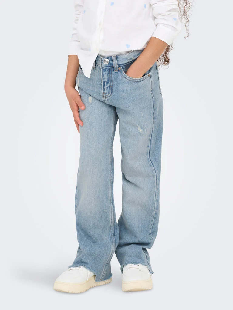 Kids Only lasten farkut, KOGJUICY WIDE DNM JEANS Indigo