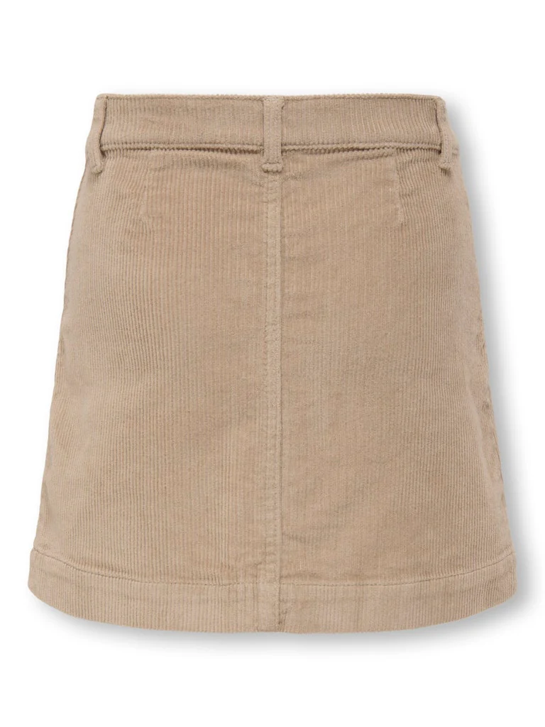 Kids Only lasten hame, KOGAMAZING GLOBAL HW CORD SKIRT Beige - Image 2