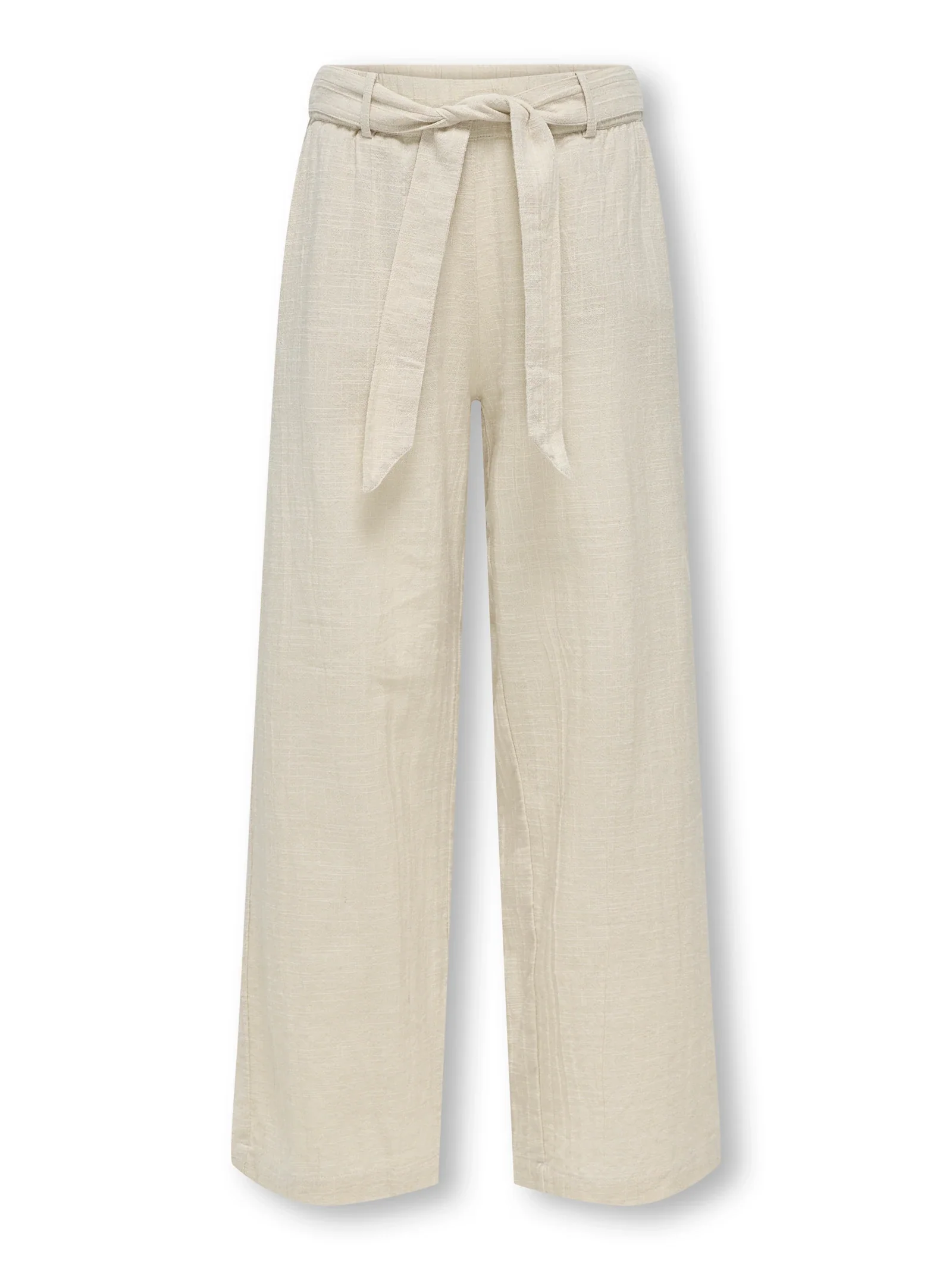 Kids Only lasten housut, KOGTIZANA COTTON LOOSE PANTS Beige - Image 3