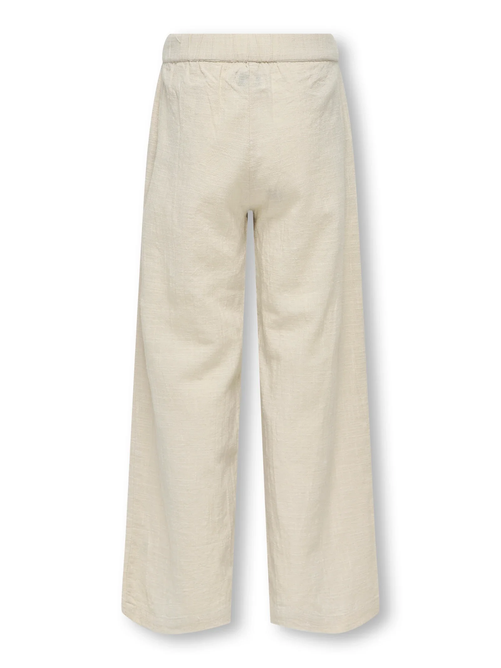 Kids Only lasten housut, KOGTIZANA COTTON LOOSE PANTS Beige - Image 4