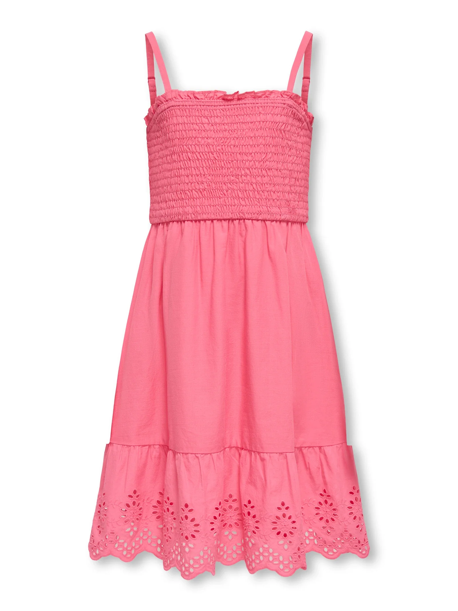Kids Only lasten mekko, KOGLOU LIFE EMB SMOCK DRESS Vadelma - Image 3