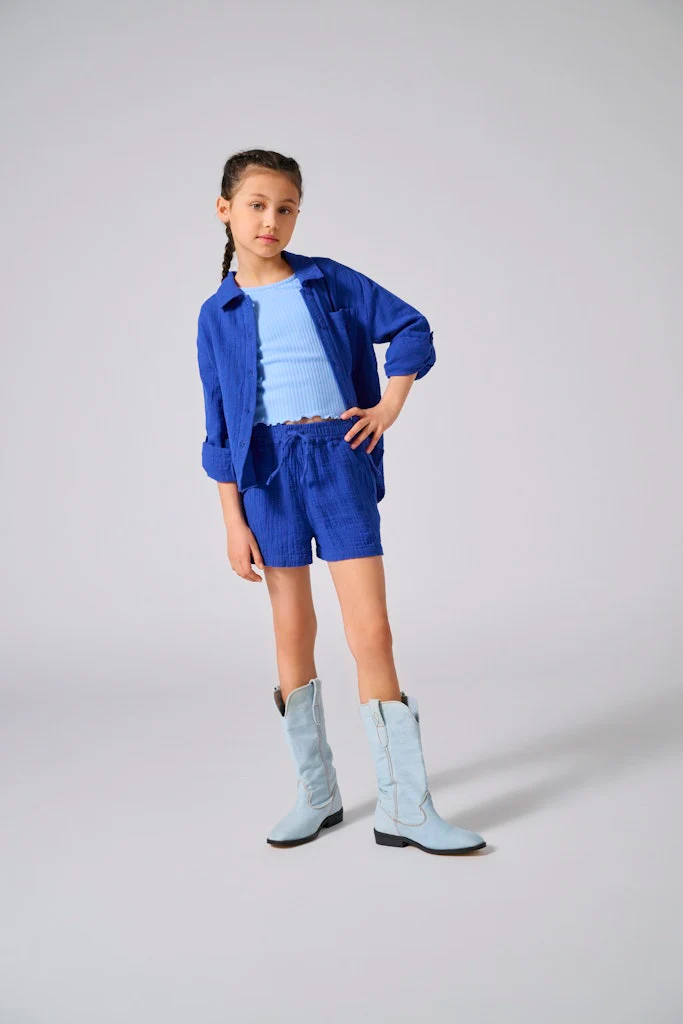Kids Only lasten shortsit, KOGTHYRA LIFE STRING SHORTS Sininen