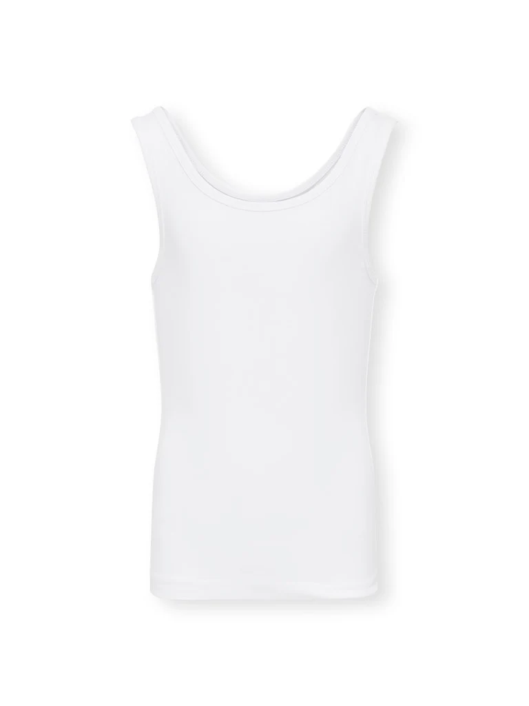 Kids Only lasten tank top, KOGAVA S/L TANK TOP JRS Valkoinen