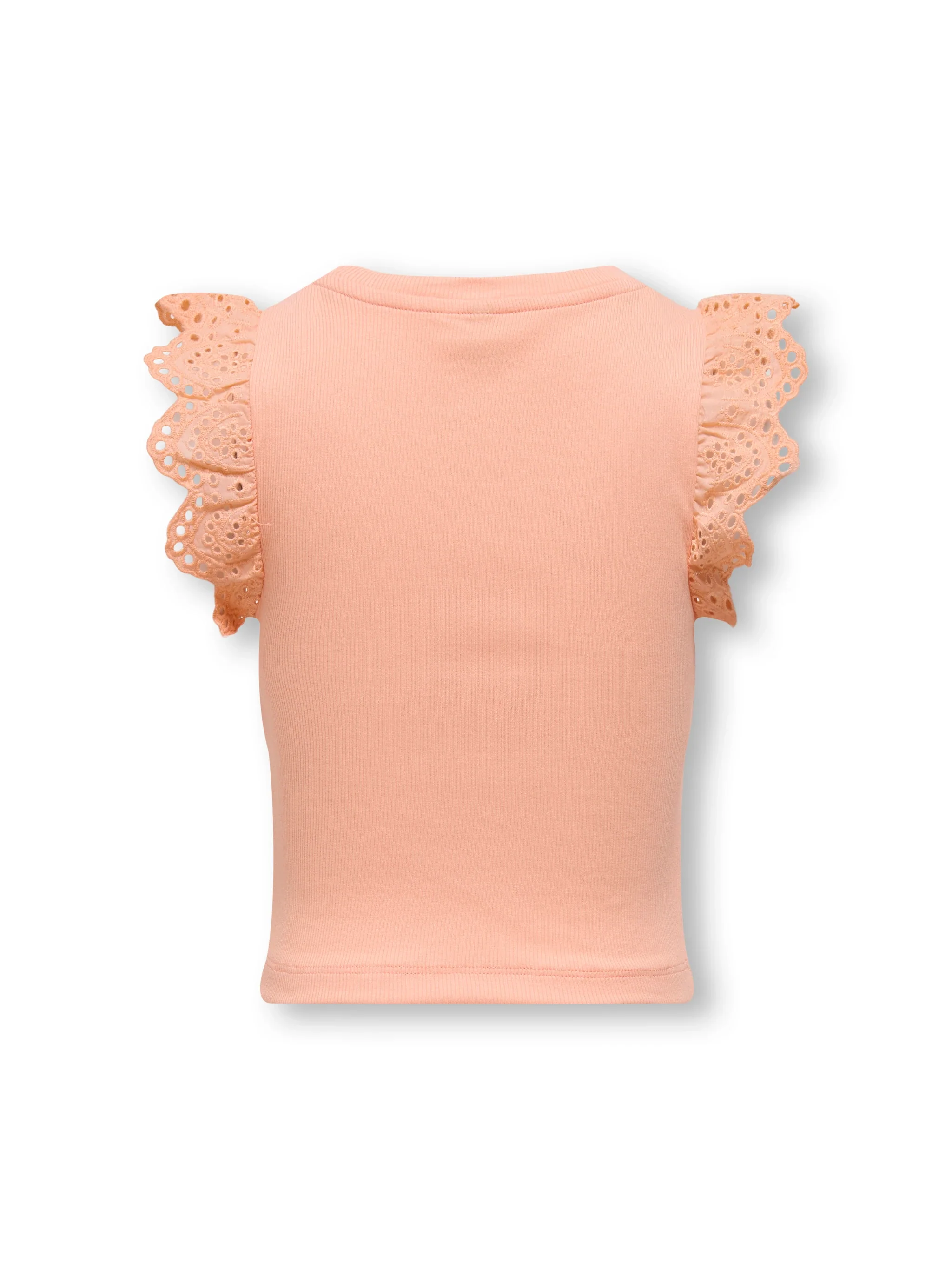 Kids Only lasten toppi, KOGDREA LIFE S/S TOP Persikka - Image 2