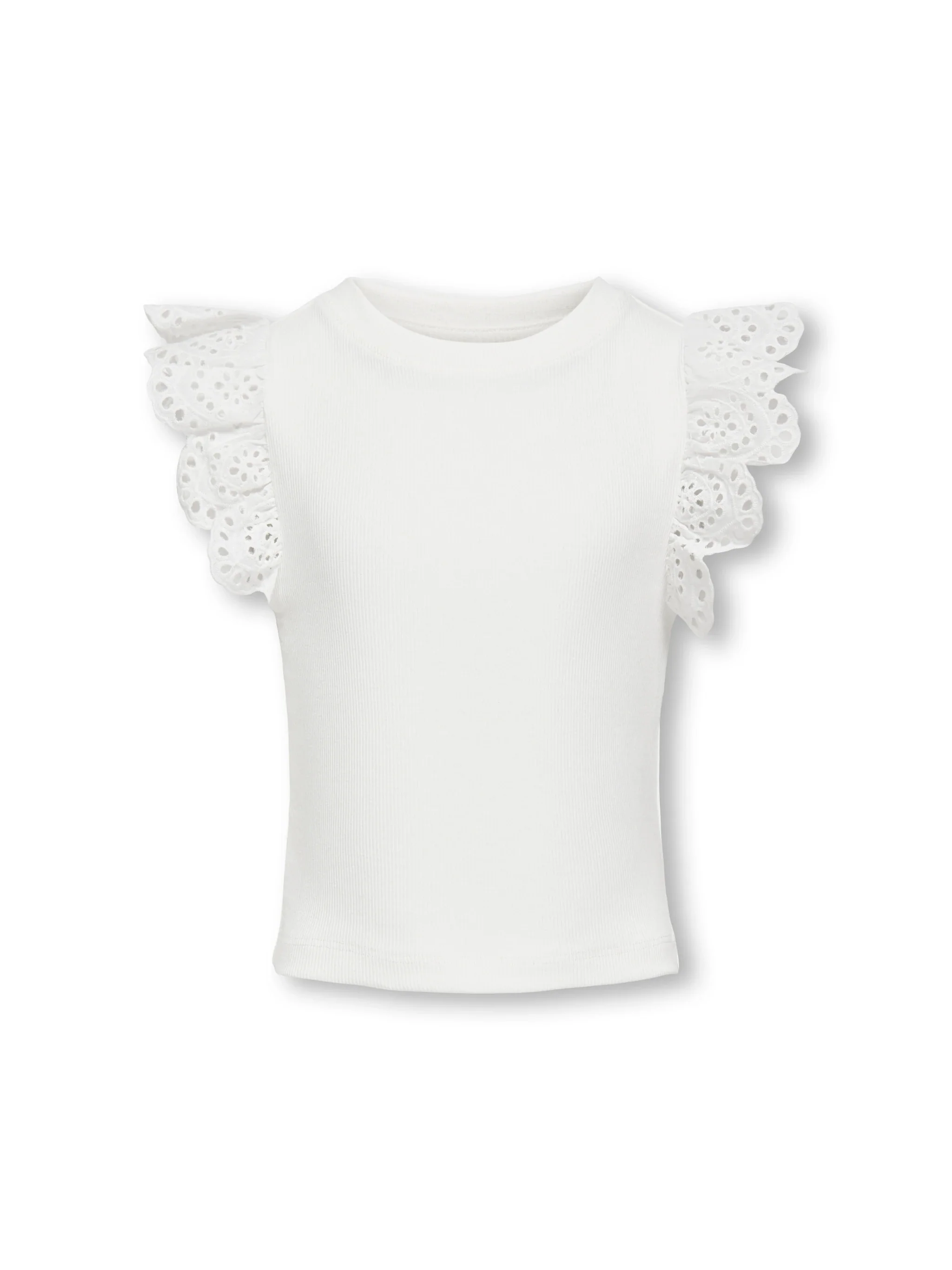 Kids Only lasten toppi, KOGDREA LIFE S/S TOP Valkoinen - Image 2