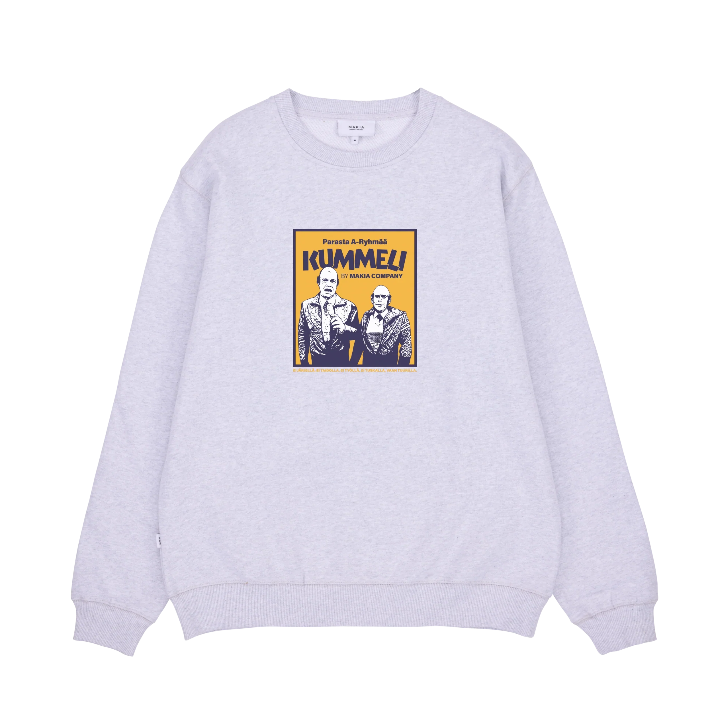 Makia Kummeli A-ryhmä Sweatshirt, vaaleanharmaa - Image 2